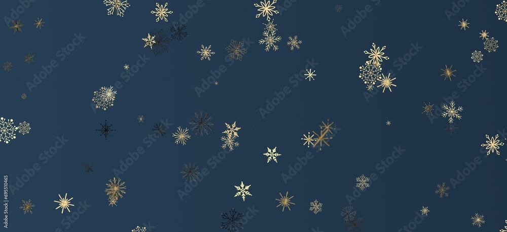 XMAS Stars - Festive christmas card. Isolated illustration white background. -