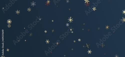 colorful XMAS Stars - Glossy 3D Christmas star icon. Design element for holidays. -