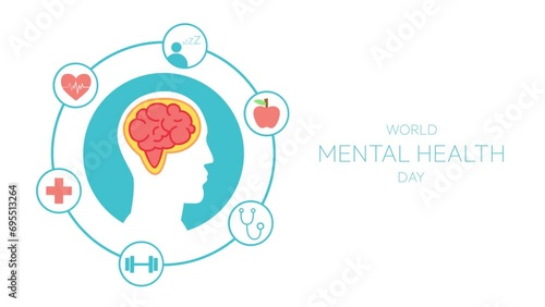 Animation for World Mental Health Day photo