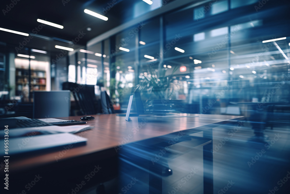 Empty office background, office architecture backdrop