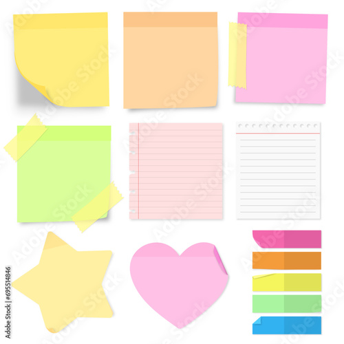 Multiple sticky notes memo ruled paper sticky post its arrow paper adhesive