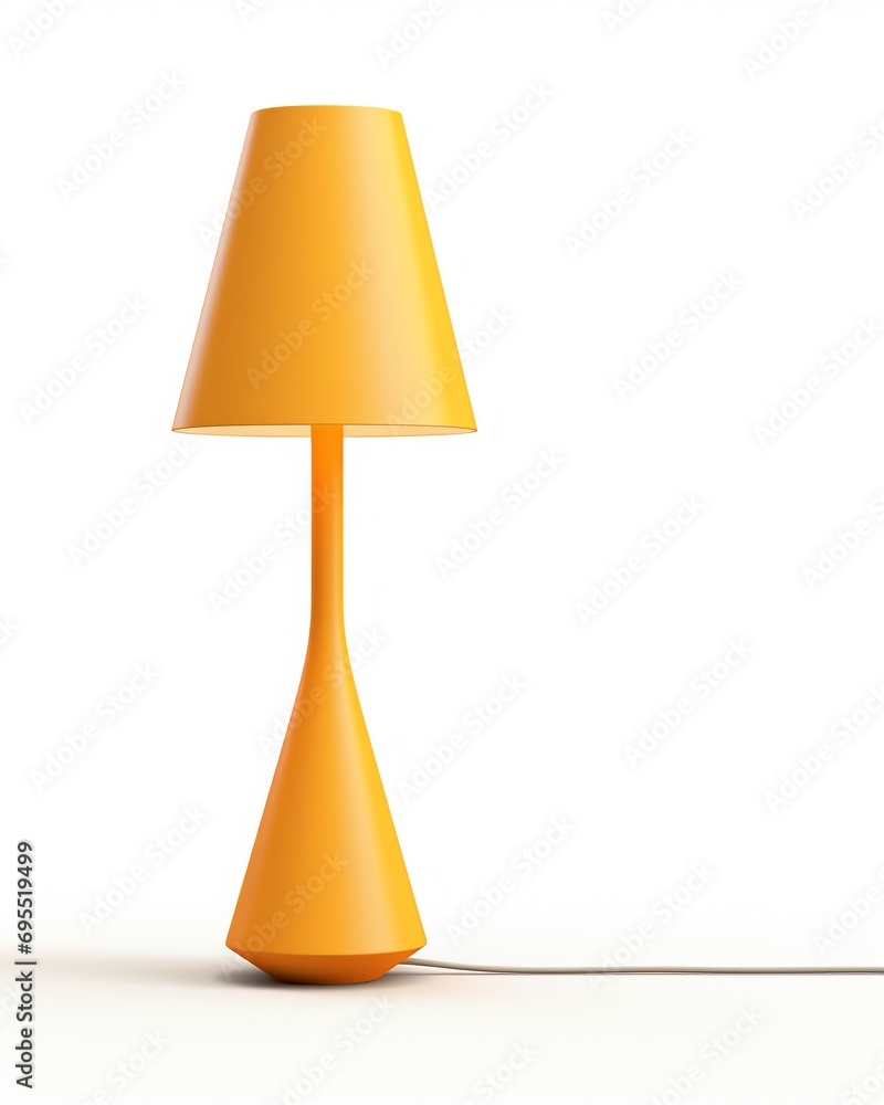 3d Illustration of modern table lamp 3d Illustration of modern table lamp