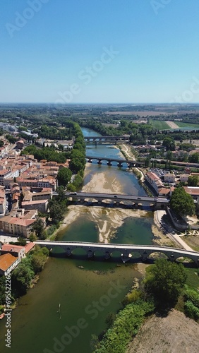 drone photo Béziers france europe