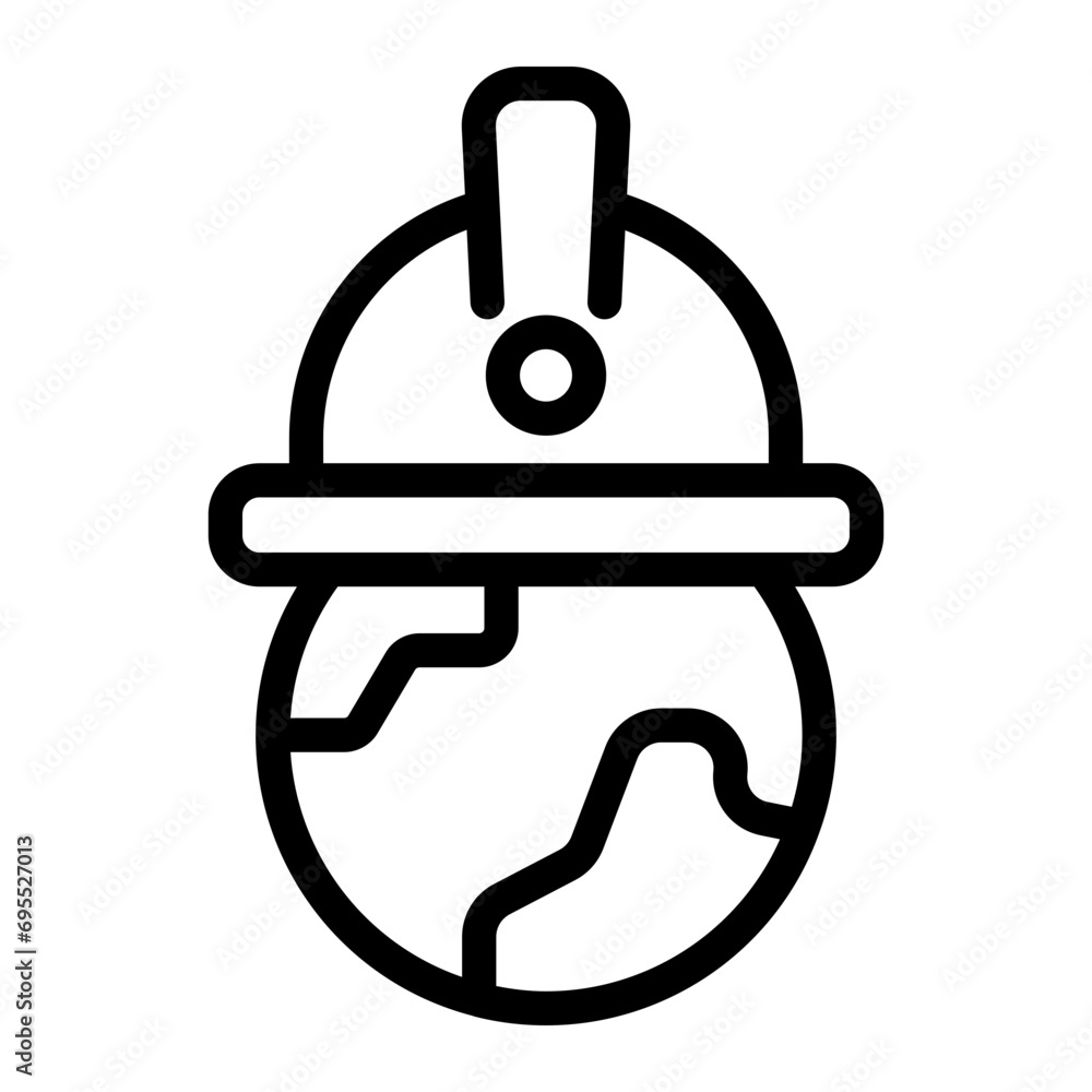 eart day line icon eart day line icon
