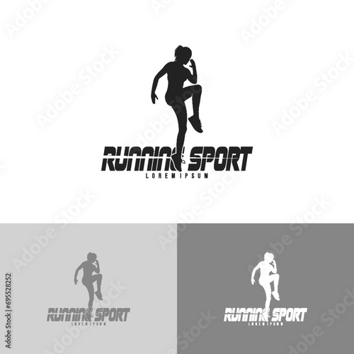 running silhouette