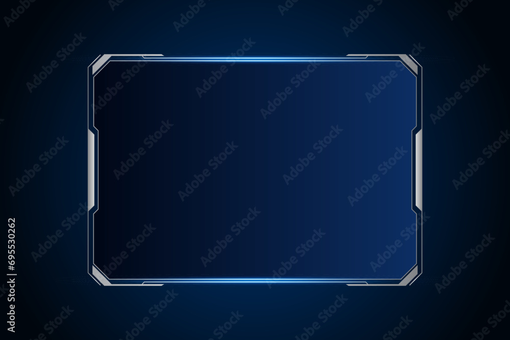 Sci fi futuristic user interface, HUD template frame design, Technology abstract background Sci fi futuristic user interface, HUD template frame design, Technology abstract background