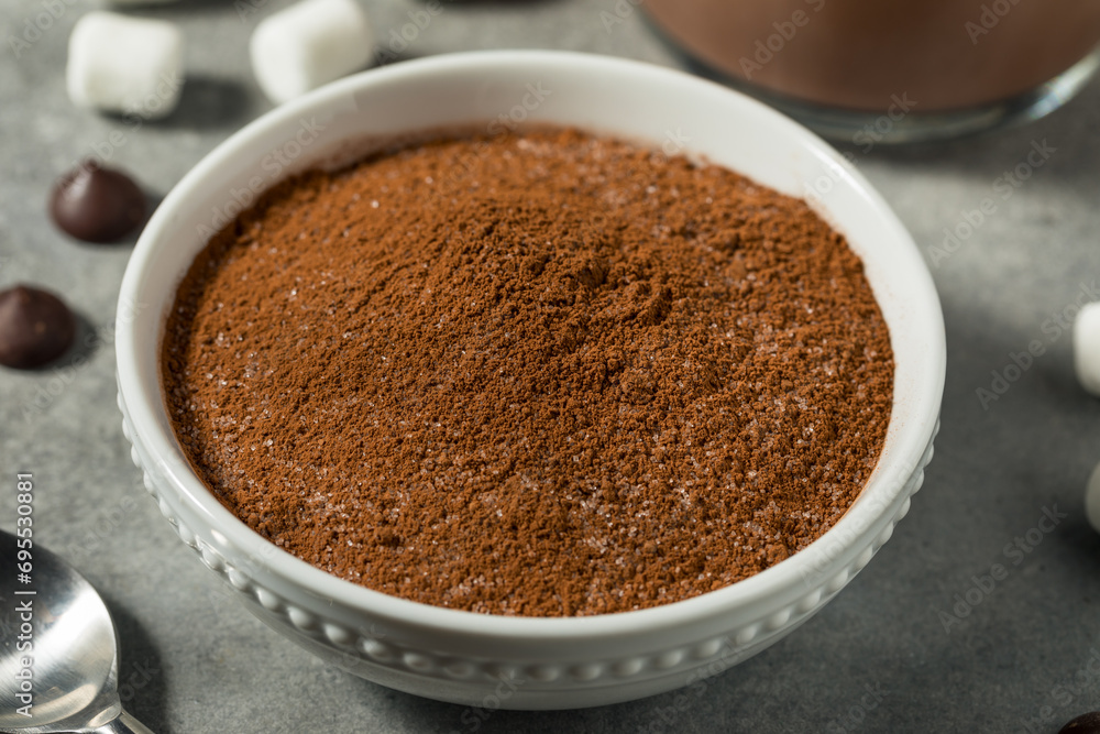 Dry Organic Hot Cocoa Chocolate Powder Mix Dry Organic Hot Cocoa Chocolate Powder Mix