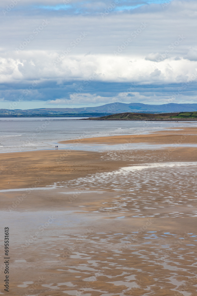 Beach in Tullan Strand Beach in Tullan Strand