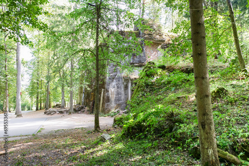 Wolf's Lair, Wolf's Fort - Adolf Hitler's command headquarters on the Eastern Front during world war II. East Prussia, Poland. German nazi fortification.