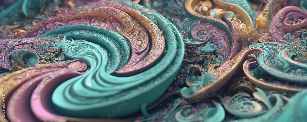 a close up of a bunch of colorful swirls a close up of a bunch of colorful swirls