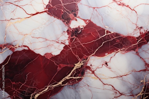  a close up of a marble surface with red and gold veining on the top and bottom of the marble and gold veining on the bottom of the surface.