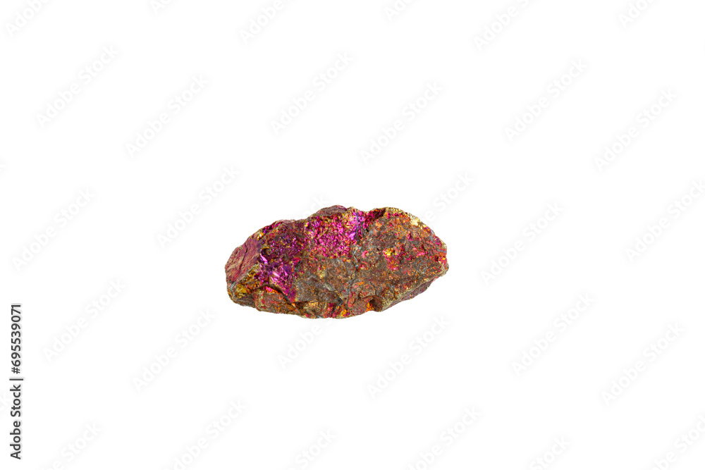 chalcopyrite mineral stone macro on white background chalcopyrite mineral stone macro on white background