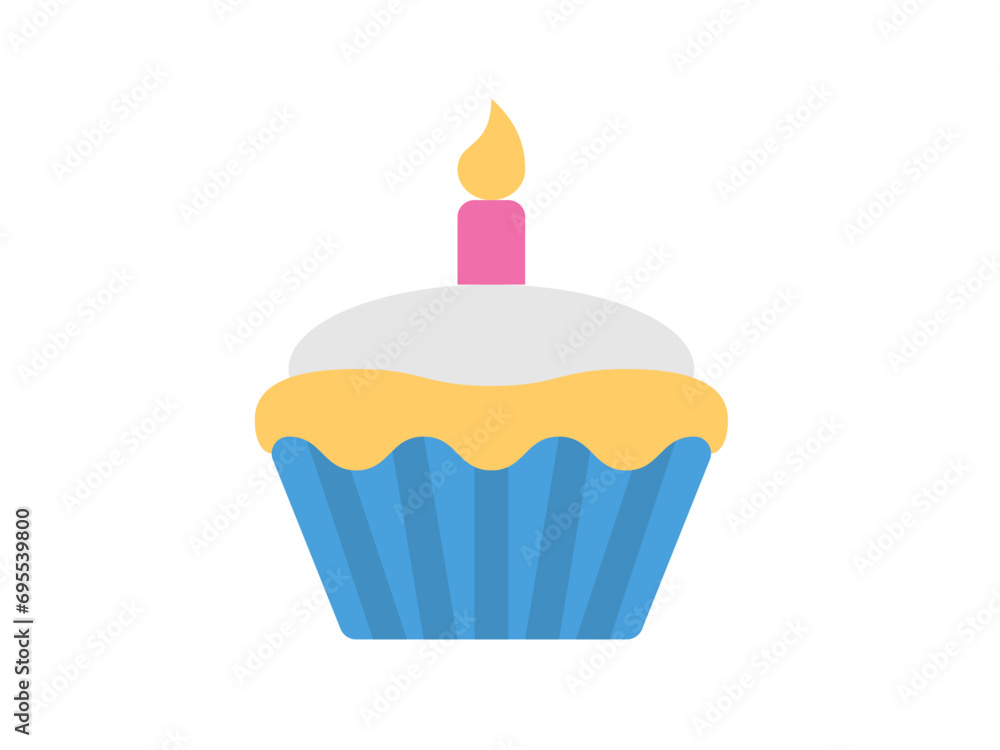 Cup Cake icon vector illustration Cup Cake icon vector illustration