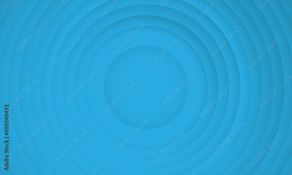 Abstract circle layers texture on blue background with shadow. Abstract circle layers texture on blue background with shadow.