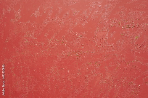 old red paint on metal surface background