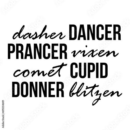 Merry Christmas,reindeer silhouette ,dasher dancer prancer vixen comet cupid donner blitzen, Reindeer jumping silhouette,deer star 