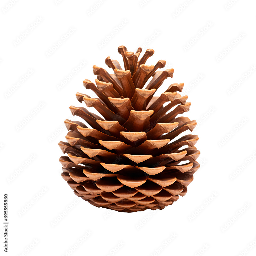 Pine cone isolated on transparent background, cut out, png Pine cone isolated on transparent background, cut out, png