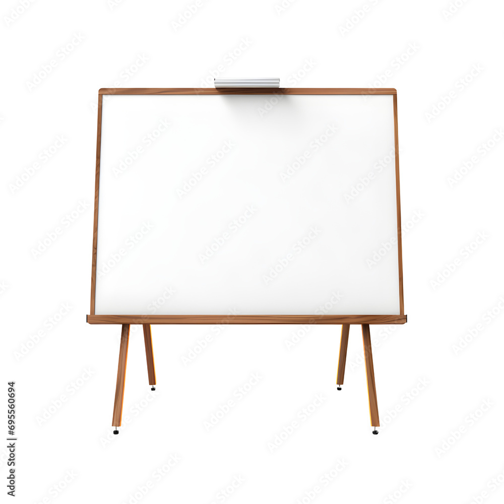 White board isolated on transparent background, cut out, png White board isolated on transparent background, cut out, png