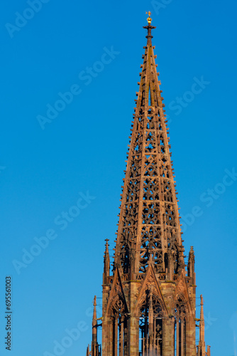 Turm des Freiburger M  nsters
