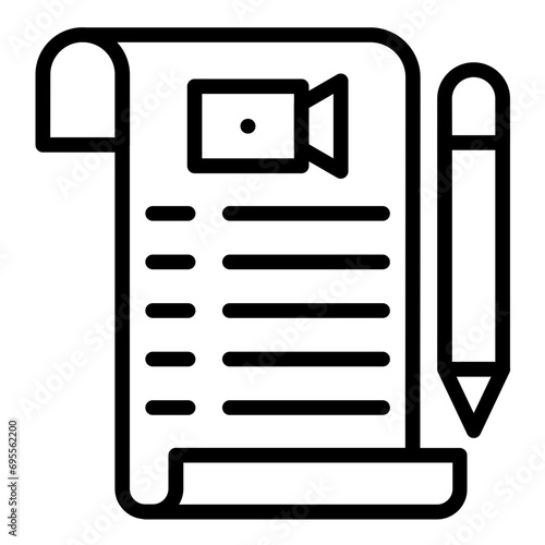 Script Icon Style