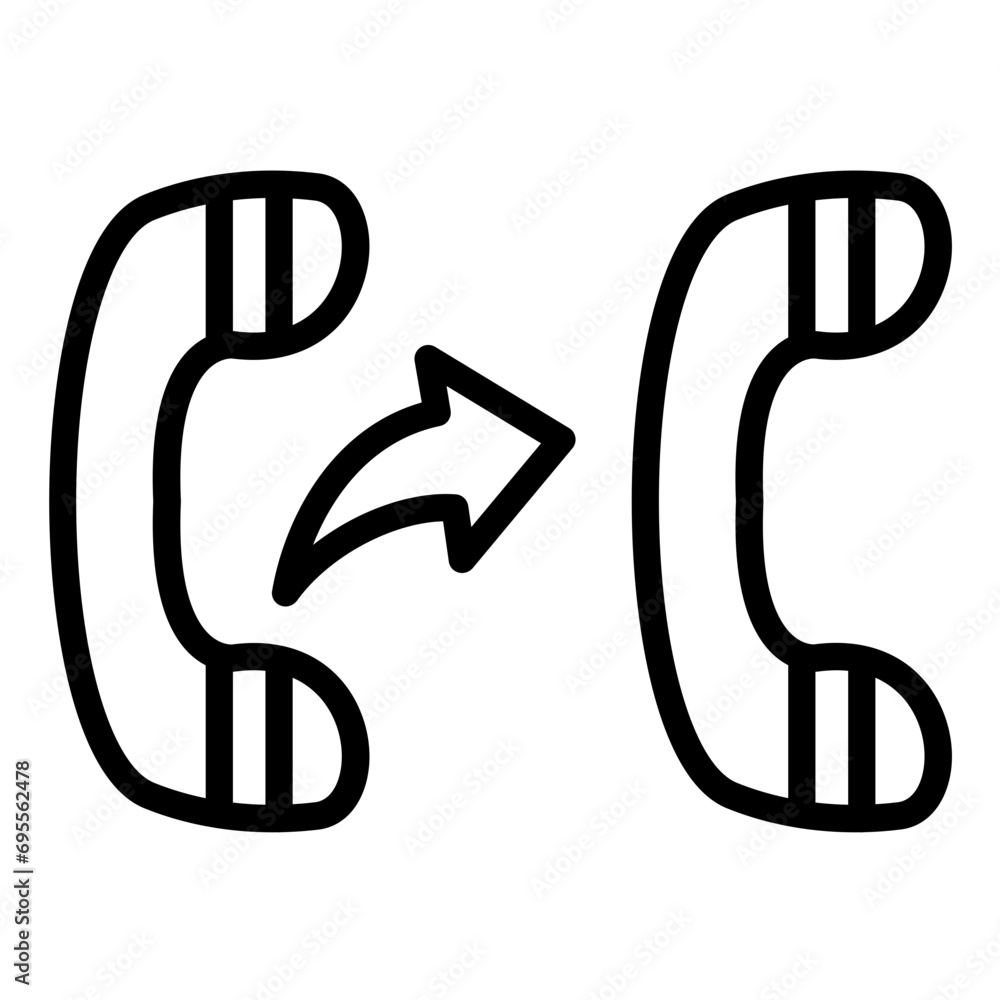Warm Transfer Icon Style Warm Transfer Icon Style