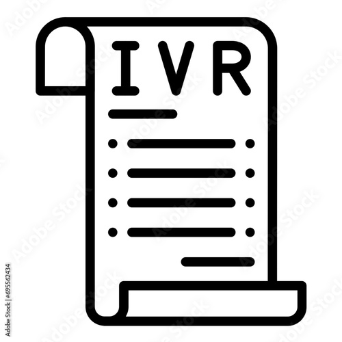 IVR Menu Icon Style