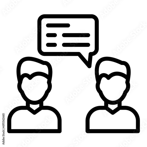 Conversation Icon Style