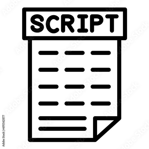 Scripting Icon Style
