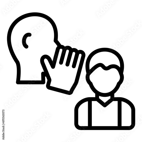 Whisper Mode Icon Style