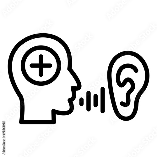 Whispering Aid Icon Style
