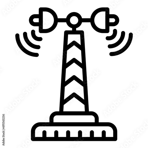 Telecommunications Icon Style