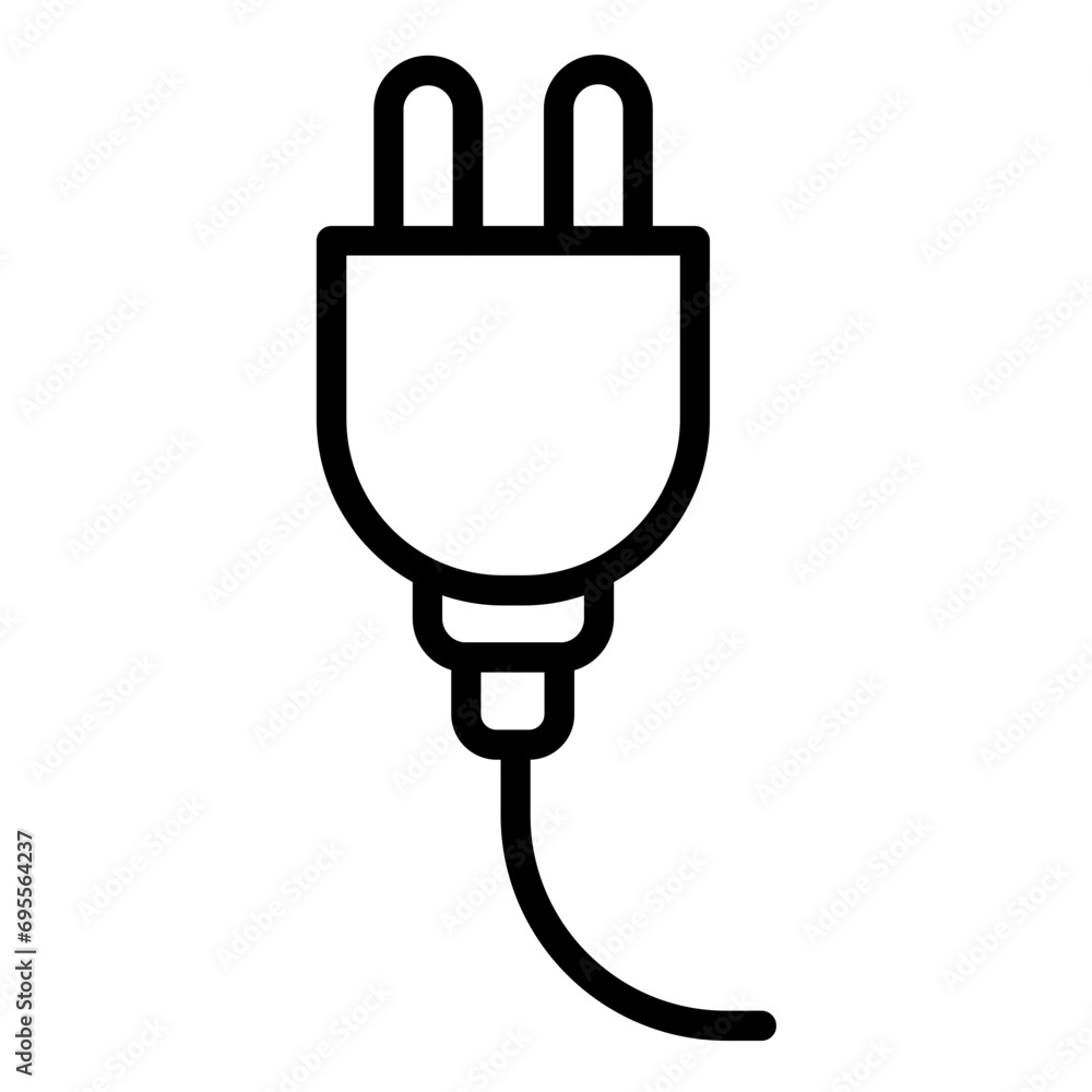 Power Plug Icon Style Power Plug Icon Style