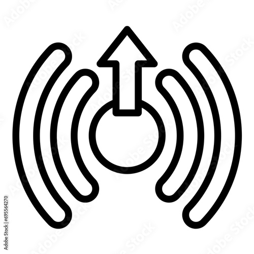 Line-Out Icon Style