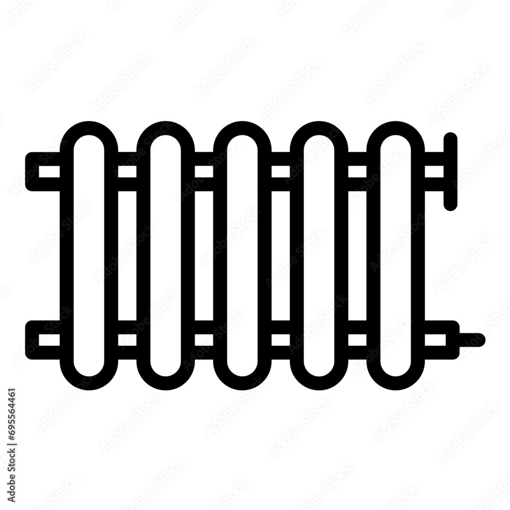 Radiator Mount Icon Style Radiator Mount Icon Style