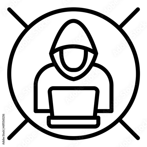 Hack Blocker Icon Style
