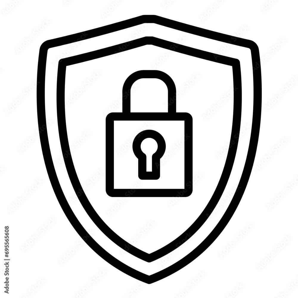 Lock Guard Icon Style Lock Guard Icon Style