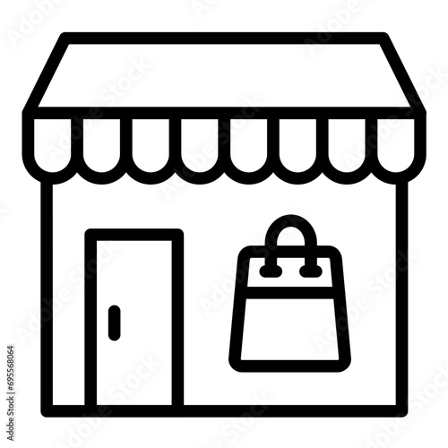 RetailShop Icon Style photo