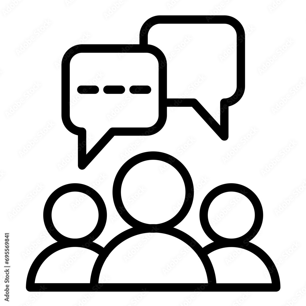 Discussions Icon Style Discussions Icon Style