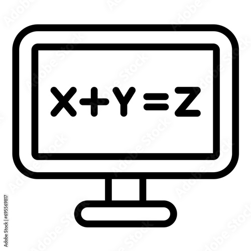 Equations Icon Style