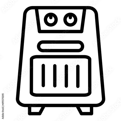 Air fryer Icon Style