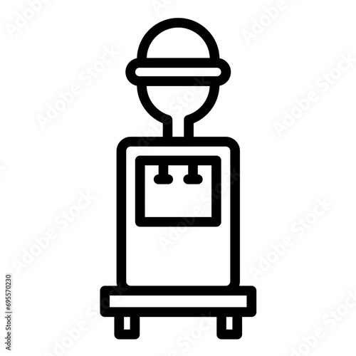 Water dispenser Icon Style