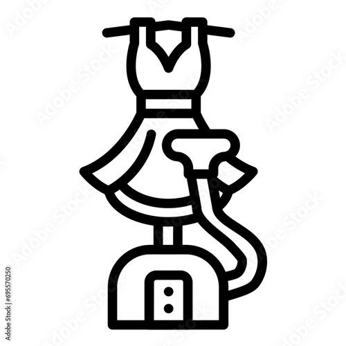Garment steamer Icon Style
