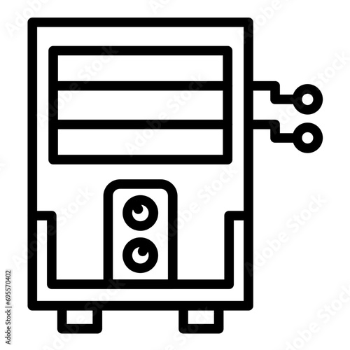 Rotisserie oven Icon Style