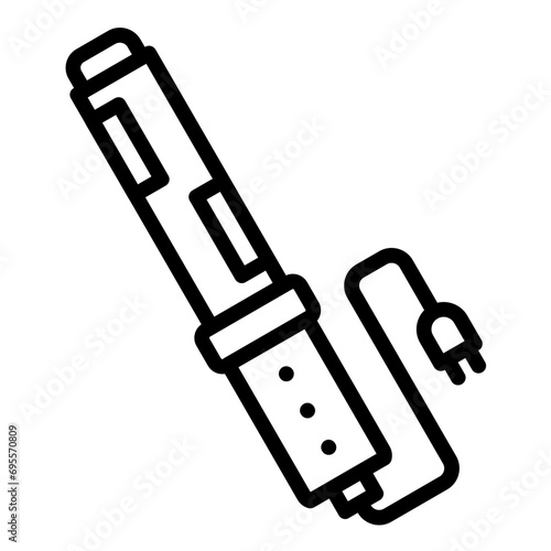 Hair curler Icon Style