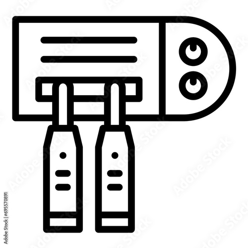 Toothbrush sanitizer Icon Style