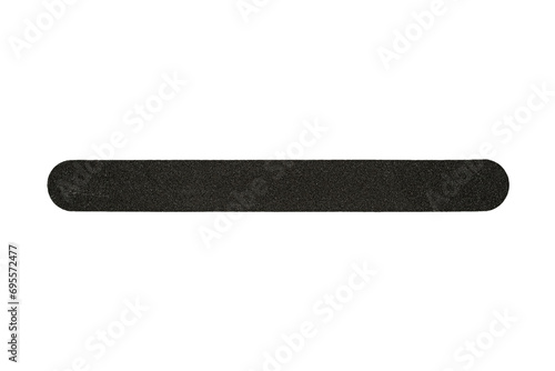 Фотография Black file is isolated on transparent background.