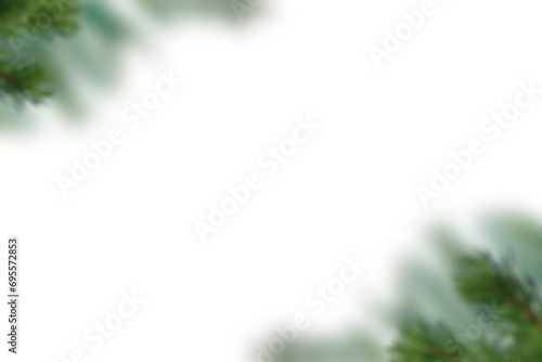 Christmas Tree Branch Photo overlays, Pine green branch isolated on transporent background, frame border , winter New Year, holiday, xmas, photo sessia, PNG