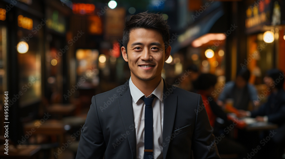 The Radiant Grin of a Successful Businessman The Radiant Grin of a Successful Businessman