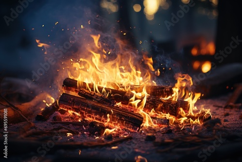  a pile of fire logs sitting on top of a pile of wood next to a pile of firewood on top of a pile of dirt and a pile of wood.