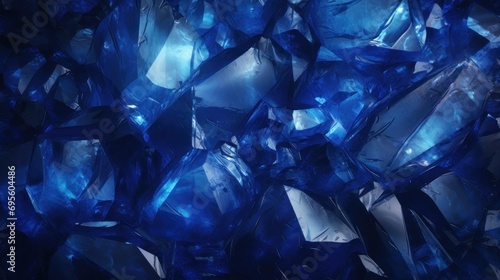  a close up of a bunch of blue glass cubes on a black background that looks like something out of a sci - fi movie or sci - fi film. photo